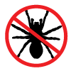 no bugs symbol